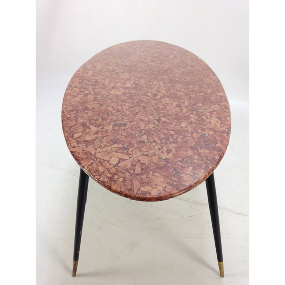 Image 1 of Vintage marble coffee table, Italy 1950