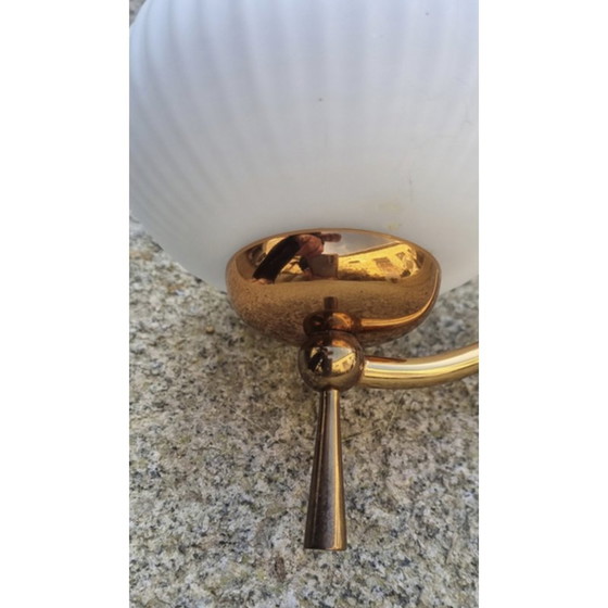 Image 1 of Pair of vintage wall lamps by Arlus, 1950