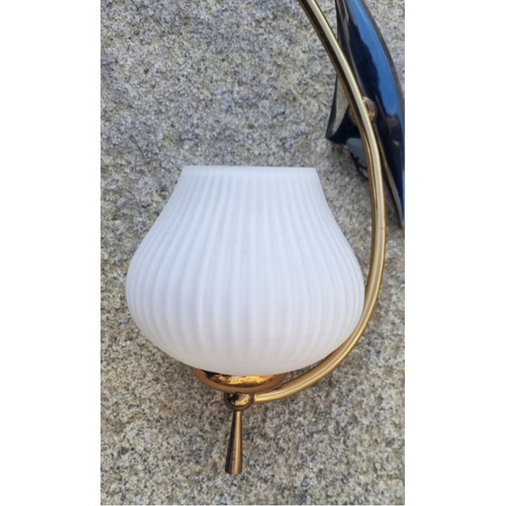 Image 1 of Pair of vintage wall lamps by Arlus, 1950