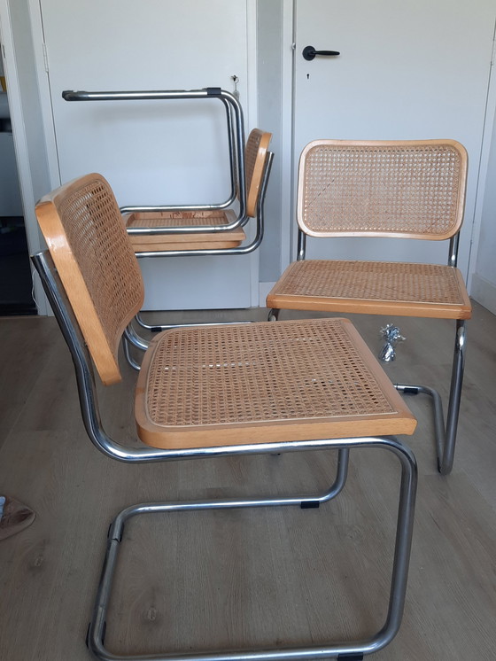 Image 1 of 4x Tubular Chairs