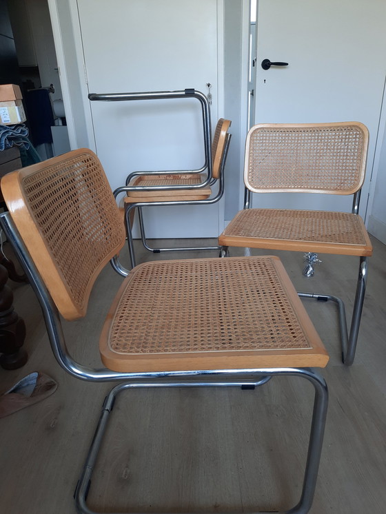 Image 1 of 4x Tubular Chairs