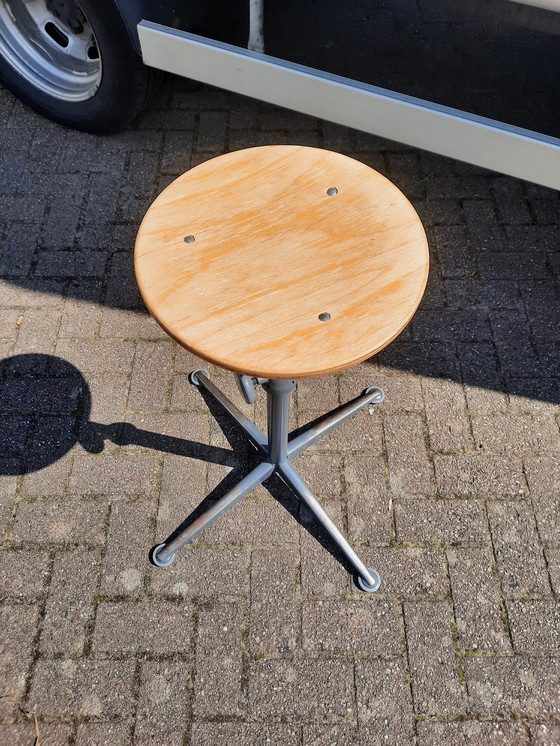 Image 1 of Ahrend The Circle vintage drafting table stool