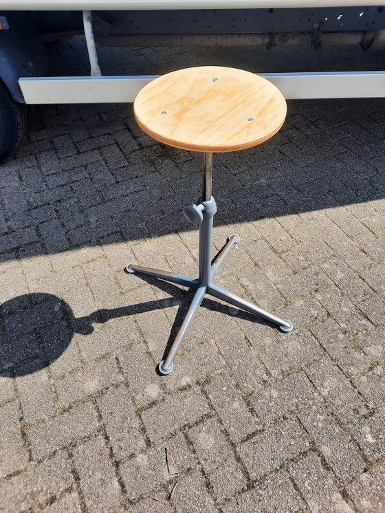 Image 1 of Ahrend The Circle vintage drafting table stool