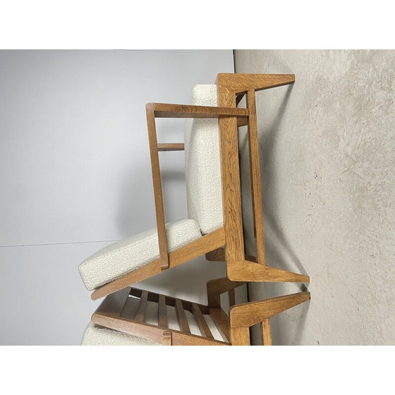 Image 1 of Pair of vintage armchairs by René Gabriel