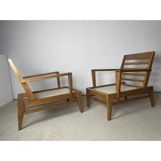 Image 1 of Pair of vintage armchairs by René Gabriel