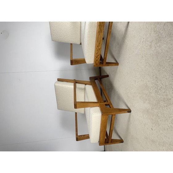 Image 1 of Pair of vintage armchairs by René Gabriel