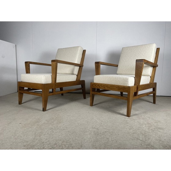 Image 1 of Pair of vintage armchairs by René Gabriel