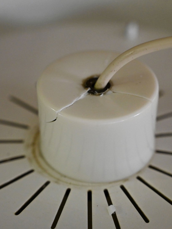 Image 1 of Lampada a sospensione scandinava vintage con cerchi sovrapposti, anni '60