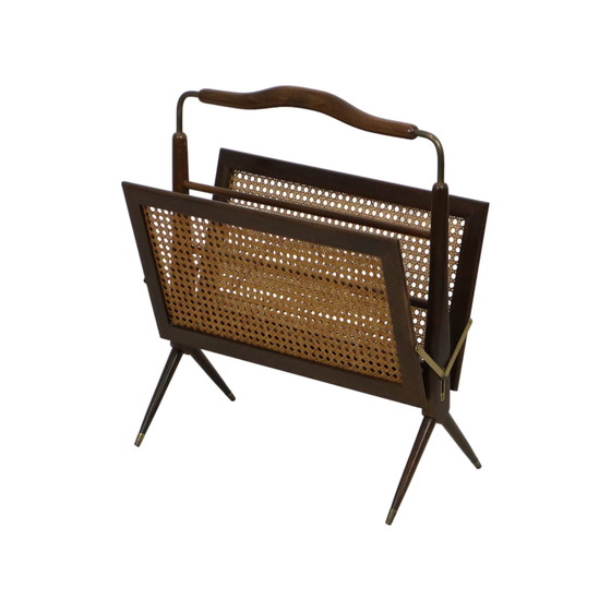 Image 1 of Folding Magazine Rack Cesare Lacca Design