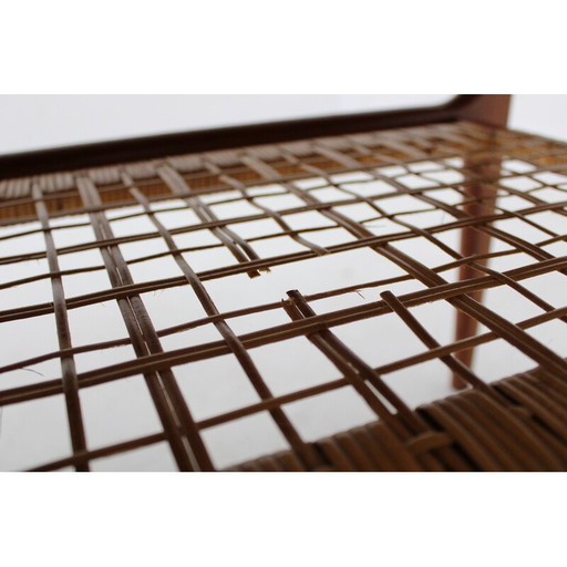 Vintage extendable teak coffee table, Denmark 1960