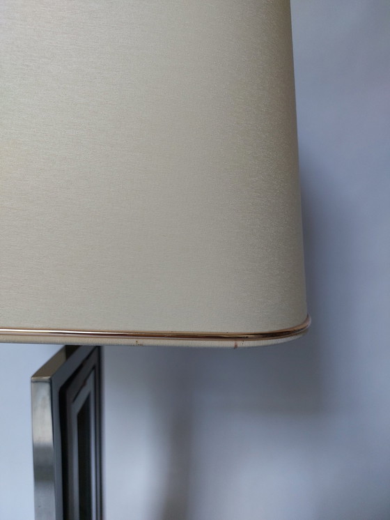 Image 1 of Mid-Century Rome Rega Chrome Brass Table Lamp, 1970