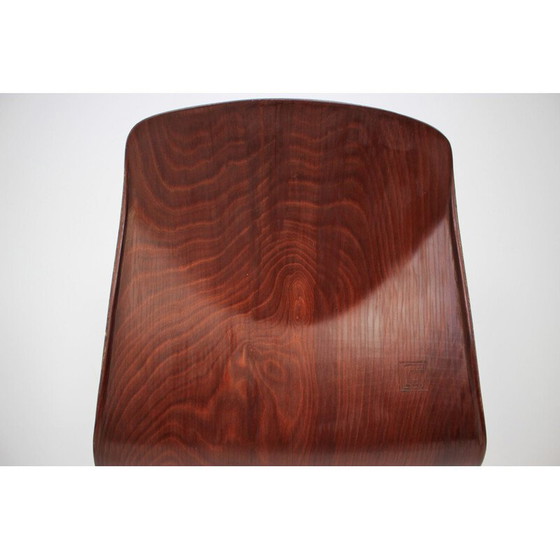 Image 1 of Pair of vintage dining chairs by Elmar Flötotto for Pagholz, 1970