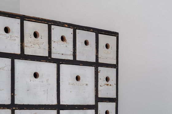 Image 1 of Very large chest of drawers from the 1930s. 