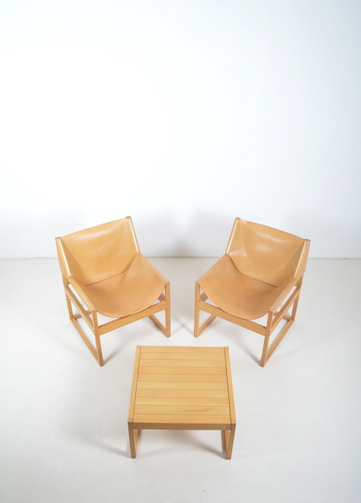 Set of Chairs and Coffee Table Canto by Rainer Schell for Franz Schlapp, 1960s