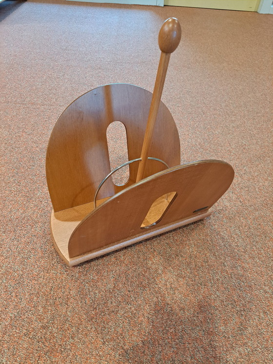 Image 1 of Nucci Valsecchi Cherry Wooden Lektuurbak