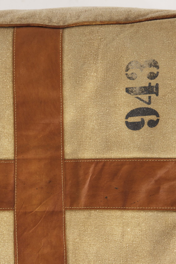 Image 1 of 2 Vintage Poufs 1970S - Germany