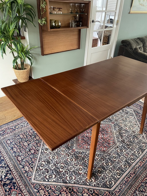 Table de salle à manger extensible Mid Century