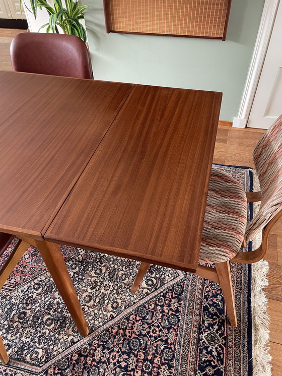 Image 1 of Table de salle à manger extensible Mid Century