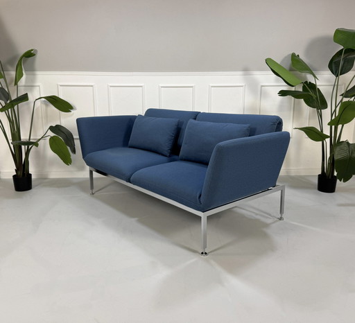 Brühl Roro Designer Blue Fabric Sofa Sofa Bed Couch