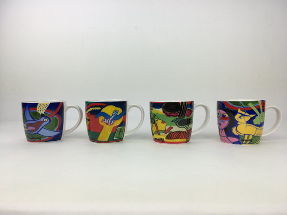 Image 1 of 4x Corneille mugs seasons