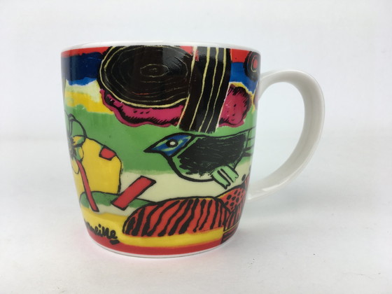 Image 1 of 4x Corneille mugs seasons