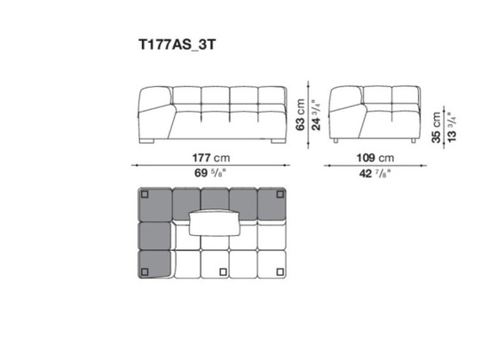 Image 1 of B&B Italia Tufty Time Sofa