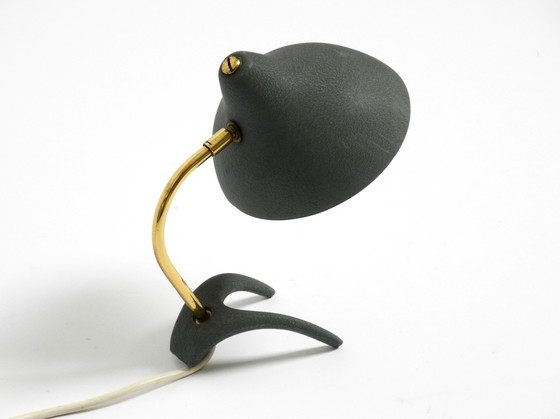 Image 1 of Beautiful Small Mid Century Modern Crow'S Foot Table Lamp By Karl Heinz Kinsky For Cosack