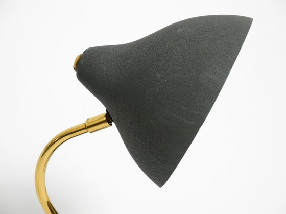 Image 1 of Beautiful Small Mid Century Modern Crow'S Foot Table Lamp By Karl Heinz Kinsky For Cosack