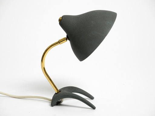 Beautiful Small Mid Century Modern Crow'S Foot Table Lamp By Karl Heinz Kinsky For Cosack