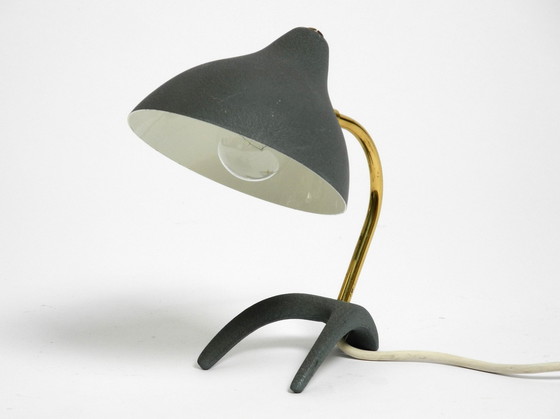 Image 1 of Beautiful Small Mid Century Modern Crow'S Foot Table Lamp By Karl Heinz Kinsky For Cosack