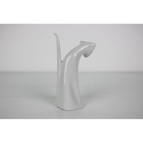 Image 1 of Vintage ceramic sculpture "Royal Cat Dux", Czechoslovakia 1960