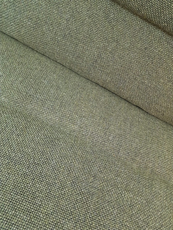 Image 1 of Vintage Artifort Kho Liang Le Two-Seater Bench Green Wool