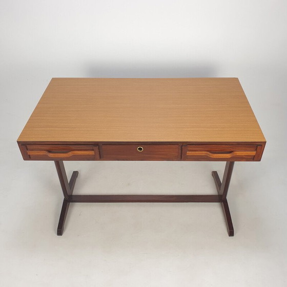 Image 1 of Italian vintage desk by Gianfranco Frattini, 1950s