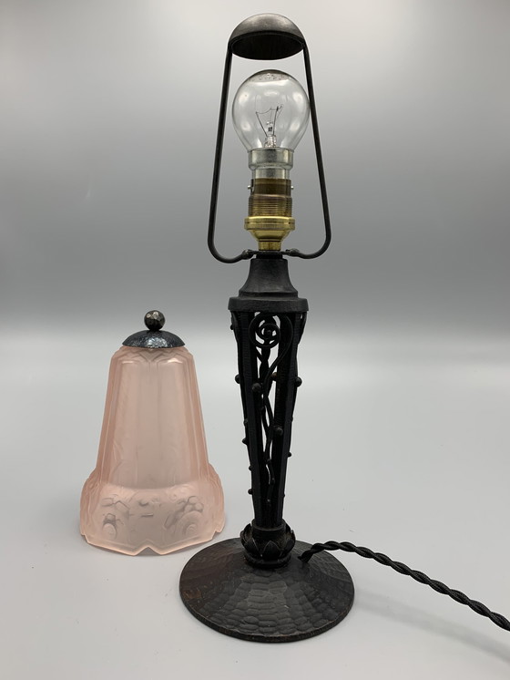 Image 1 of Hettier & Vincent Art Deco lamp