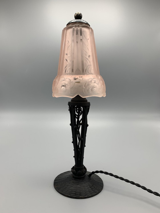 Image 1 of Hettier & Vincent Art Deco lamp