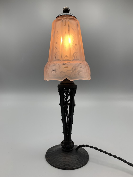 Image 1 of Hettier & Vincent Art Deco lamp