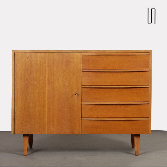 Image 1 of Vintage wooden chest of drawers by Drevozpracujici podnik, 1960s