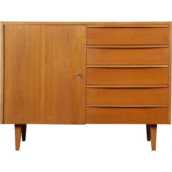 Image 1 of Vintage wooden chest of drawers by Drevozpracujici podnik, 1960s