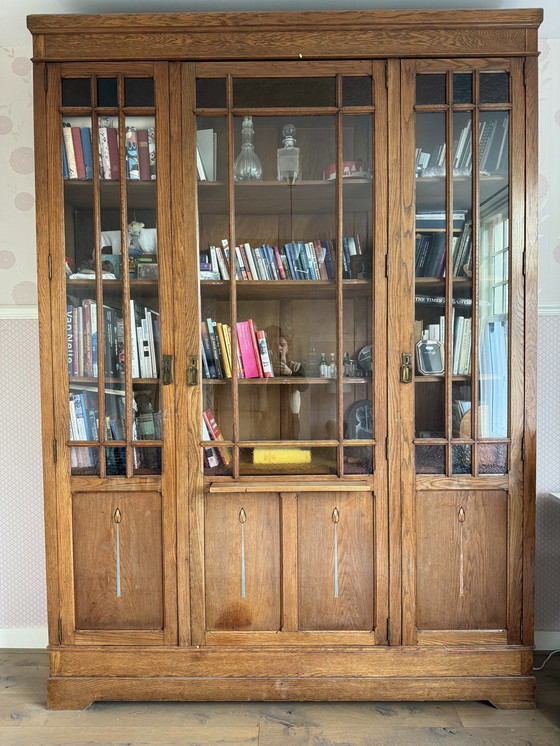 Image 1 of Antique Art Nouveau / Amsterdam School Cupboard