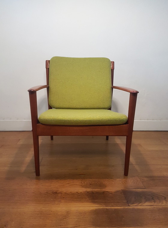 Image 1 of PJ56 armchair by Grete Jalk for P. Jeppesen Møbelfabrik