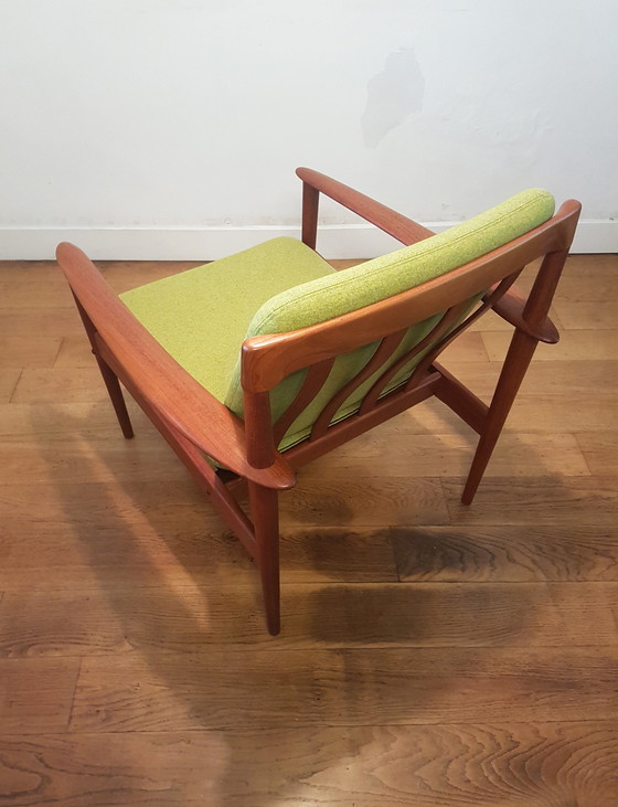 Image 1 of PJ56 armchair by Grete Jalk for P. Jeppesen Møbelfabrik