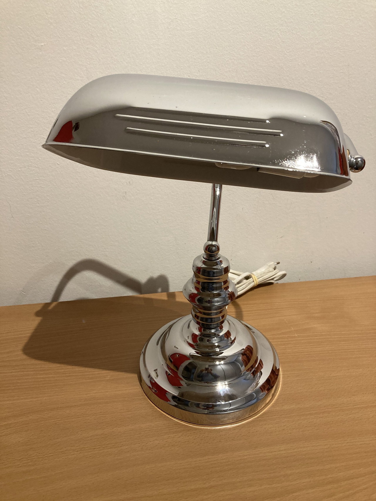 Ikea bankers lamp top