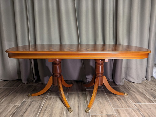 Mahogany dining table