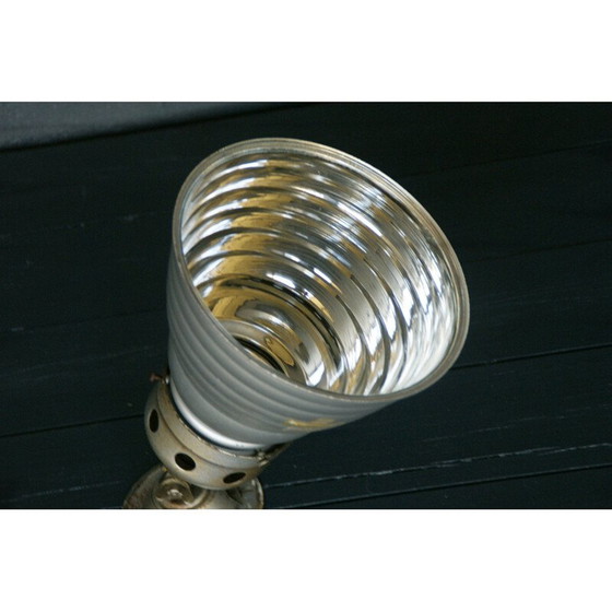 Image 1 of Vintage mirrored glass wall sconce by Zeiss-Ikon, 1930