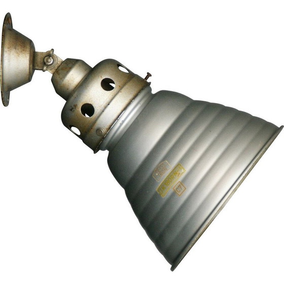 Image 1 of Vintage mirrored glass wall sconce by Zeiss-Ikon, 1930