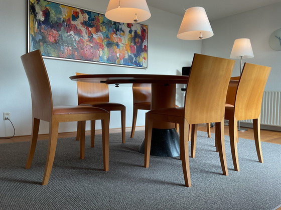 Image 1 of Arco Balance Dining Table With 6x Arco Flex Chairs