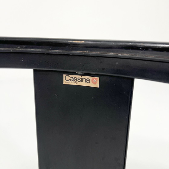 Image 1 of Set Of 3 Large Reversible Nesting Tables By Gianfranco Frattini For Cassina, 60S