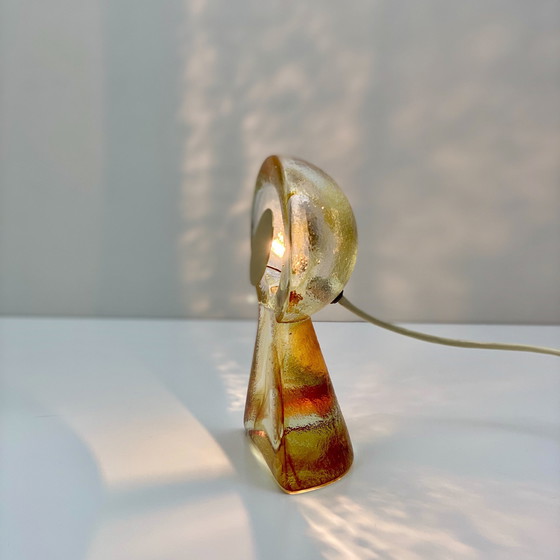 Image 1 of Murano Glass Lamp 80's Design