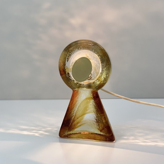 Image 1 of Murano Glass Lamp 80's Design