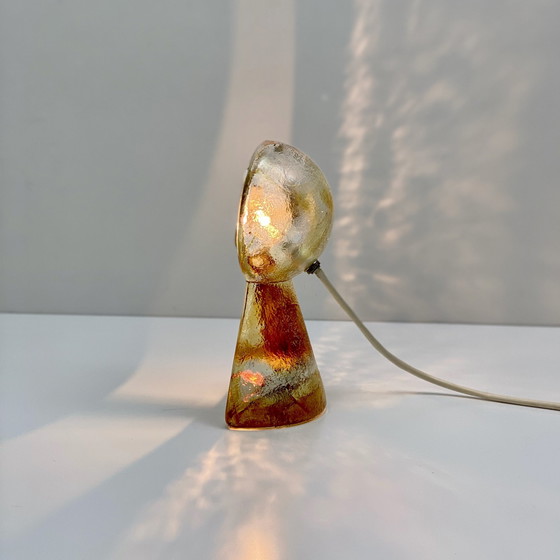 Image 1 of Murano Glass Lamp 80's Design